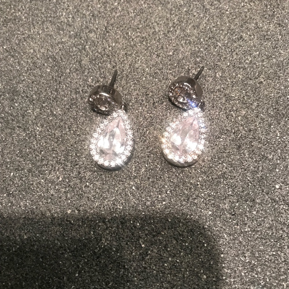 CZ earrings from Nordstrom. Wore once